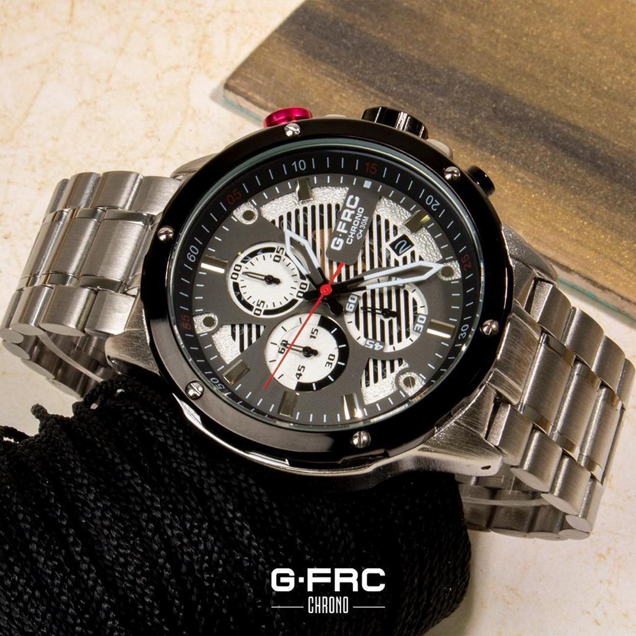 Reloj G-force Original H3678g Cronografo Plateado + Estuche